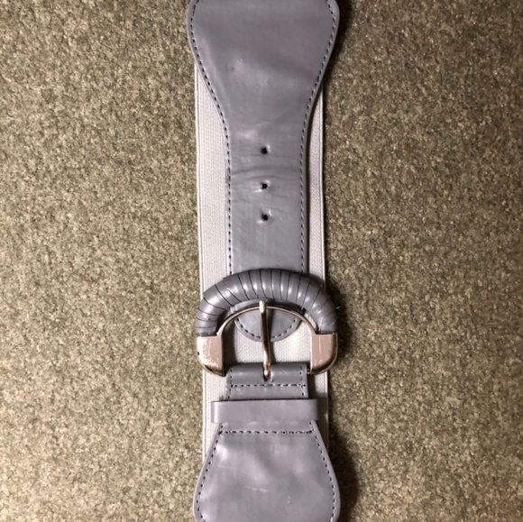 Accessories - Thick grey elastic belt size small